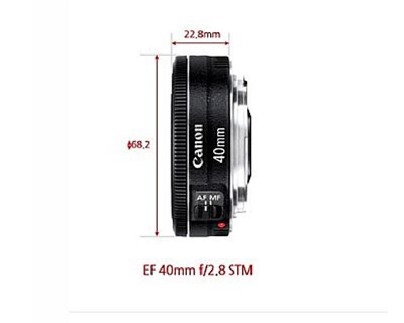 Canon Ef 40mm F/2.8 Stm - Lentes - Magazine Luiza